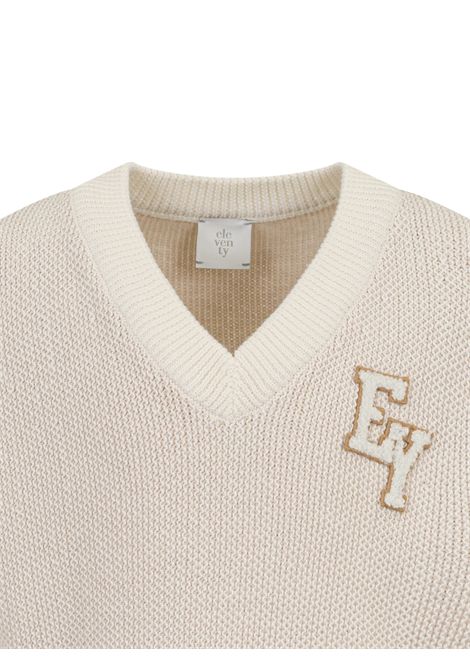 Gilet con logo ELEVENTY KIDS | EY9P62 X0003101